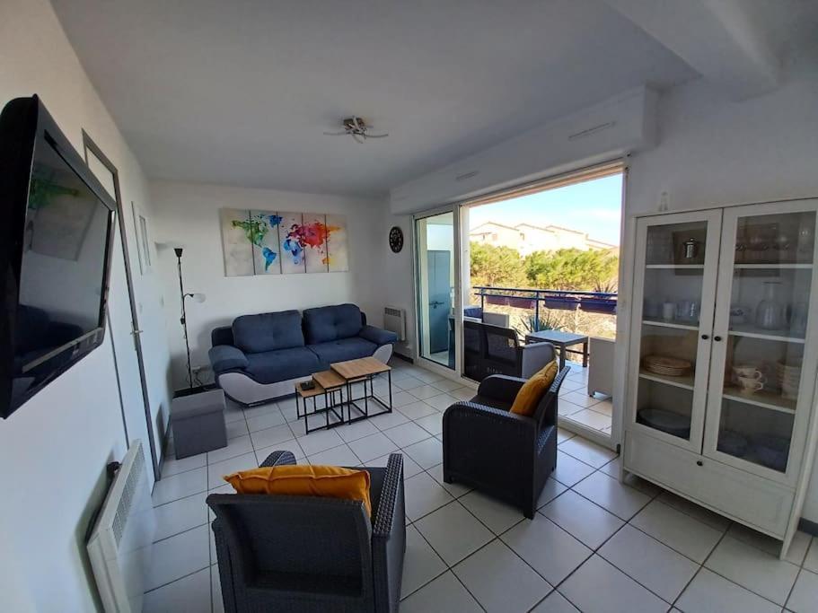 Plain-Pied, Terrasse, Piscine, Pleine Vue Mer, Plage A 6' A Pied, Parking, Wifi Fleury  Bagian luar foto