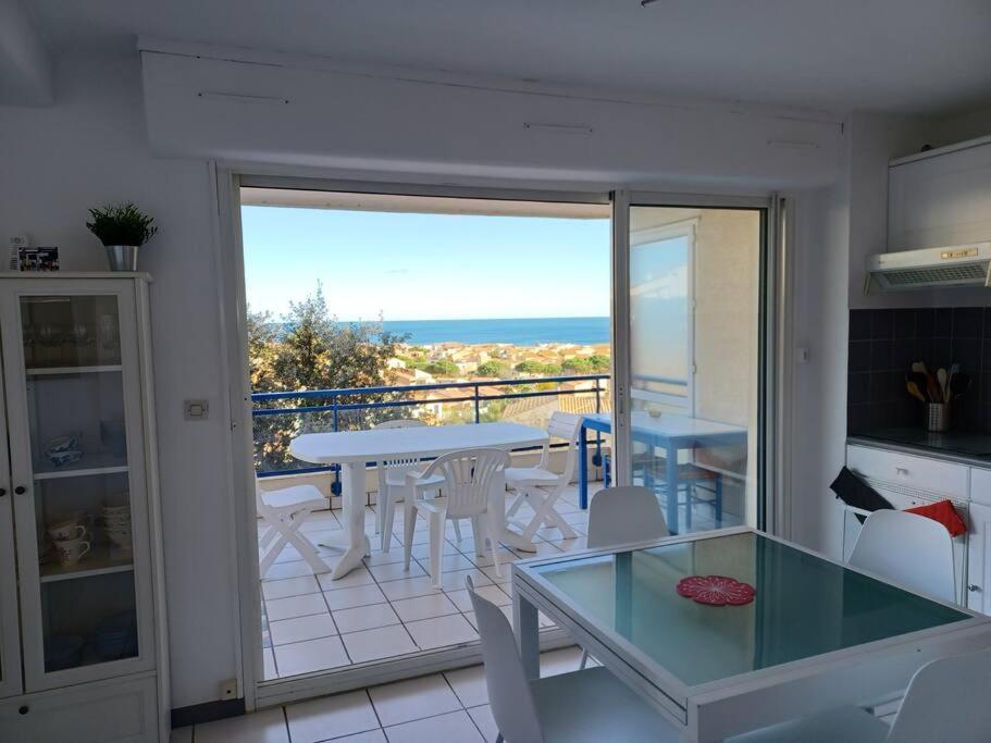 Plain-Pied, Terrasse, Piscine, Pleine Vue Mer, Plage A 6' A Pied, Parking, Wifi Fleury  Bagian luar foto