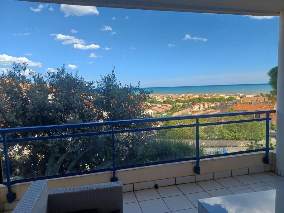Plain-Pied, Terrasse, Piscine, Pleine Vue Mer, Plage A 6' A Pied, Parking, Wifi Fleury  Bagian luar foto
