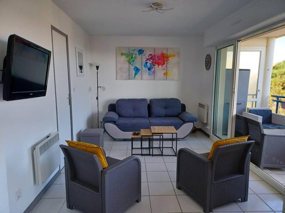 Plain-Pied, Terrasse, Piscine, Pleine Vue Mer, Plage A 6' A Pied, Parking, Wifi Fleury  Bagian luar foto